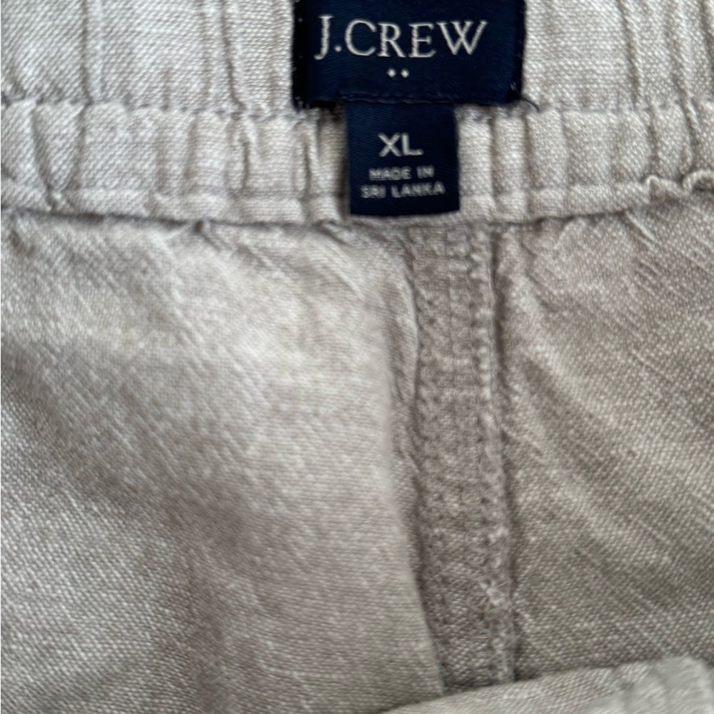 J. Crew Factory - Cotton Dock Shorts - Mens - XL - Gray - Picture 3 of 3
